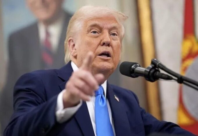 الرئيس الأمريكي السابق دونالد ترامب يتحدث عن خطته للسلام في غزة